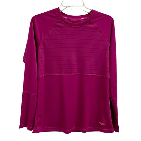 Speedo Tops - Speedo Women Long Sleeve Rash Guard Rashguard Shirt Top Pullover